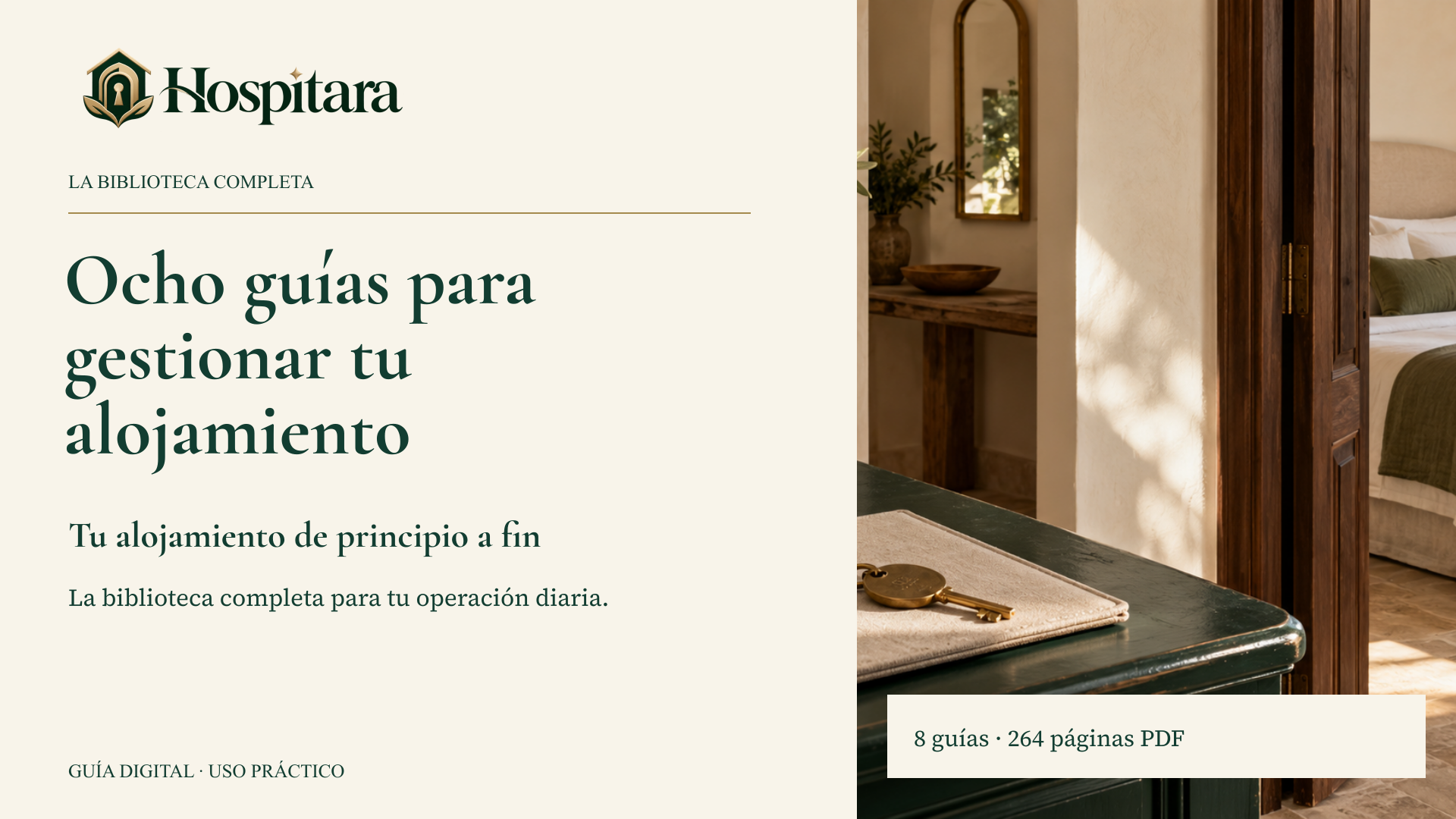 Empieza por un problema concreto: encuentra tu guía Hospitara