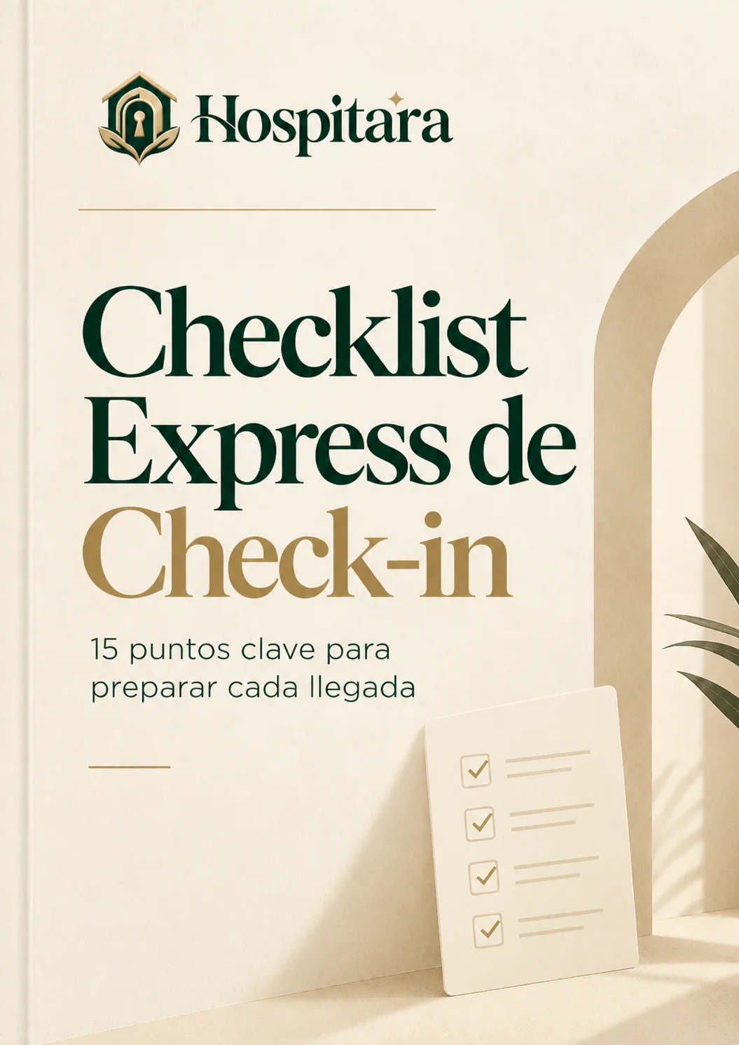 Checklist Express de Check-in