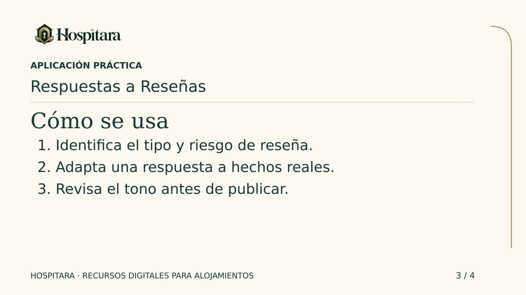 Pack Profesional de Respuestas a Reseñas · lámina 3